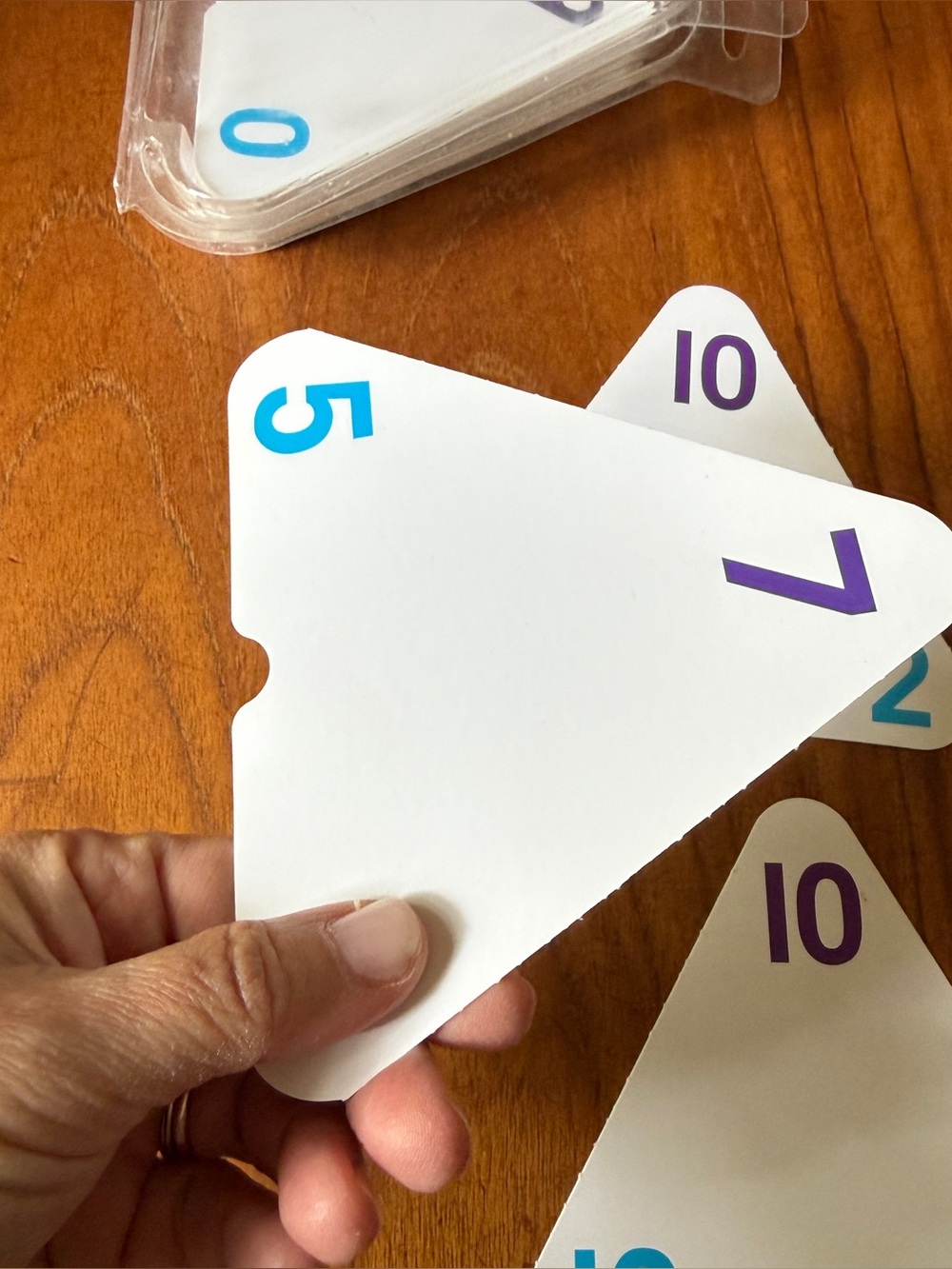TREND Addition & Subtraction Three Corner Flash Cards Homeschool Math Set - Picture 4 of 4